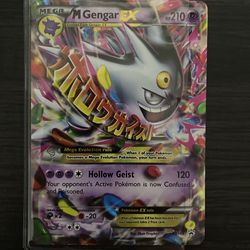 2016 Mega Gengar EX from collectors box.
