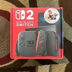 Nintendo Switch 2 + Mario Kart World Bundle – Brand New & Unopened