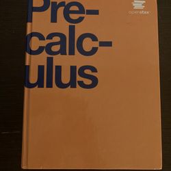 PreCalculus by Jay Abramson Hardcover