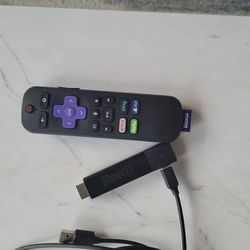 Roku Stick + Remote 4k Streaming