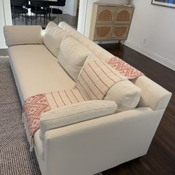 West Elm - Marin 94” sofa in white