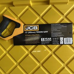Brand New JCB Tenon Saw, Purchased In Scotland 