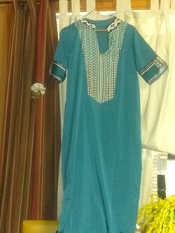 Turquoise Dress