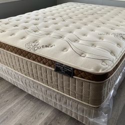 King Organic Cloud Edition Europillow Top 12inch Matres!!