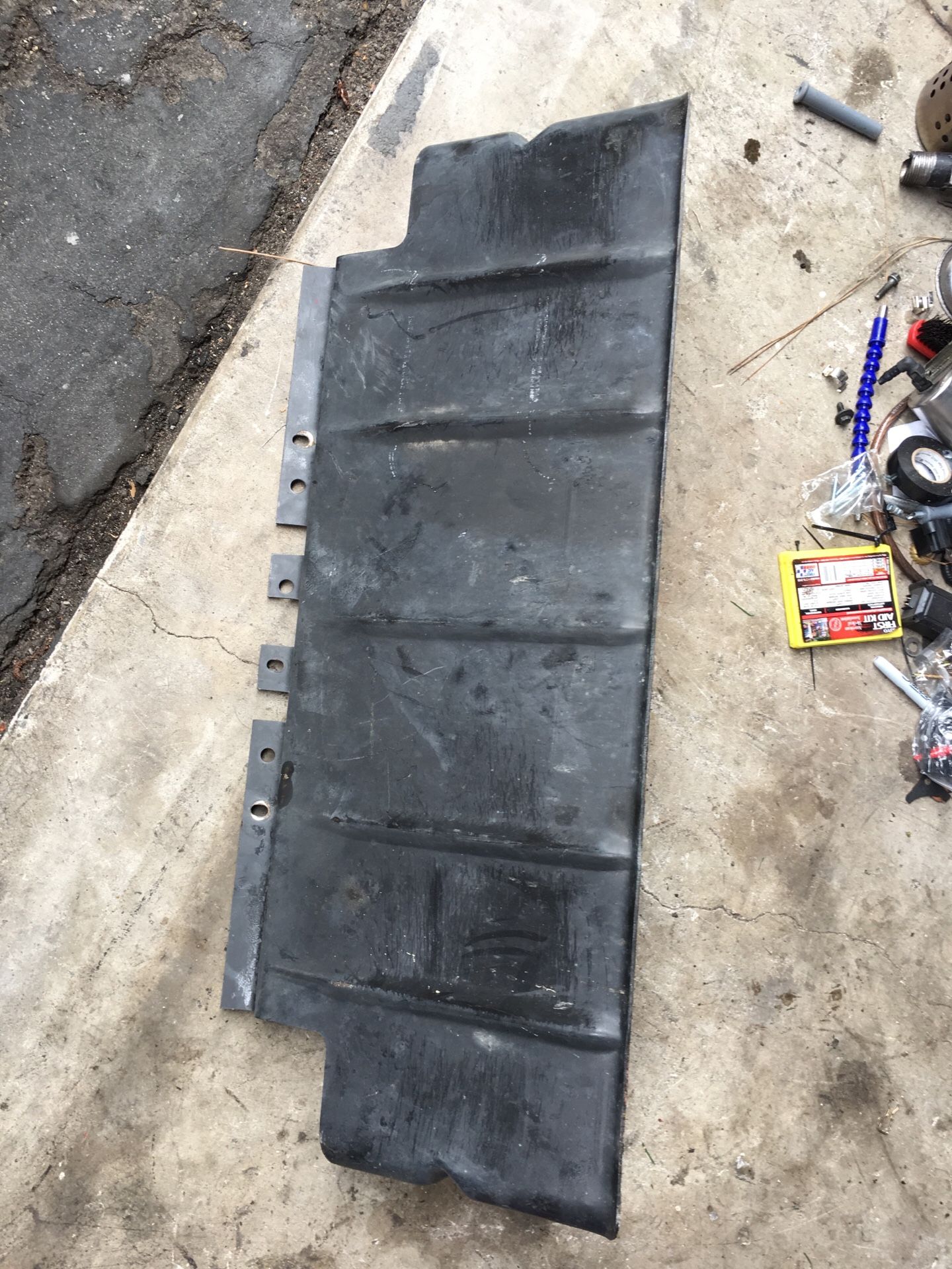 Jeep xj cherokee front skid plate offroad