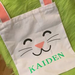 Personalized Easter Bags