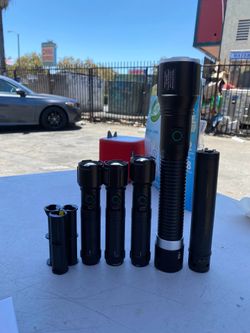 Member mark 4pc dual power led flashing set rechargeable