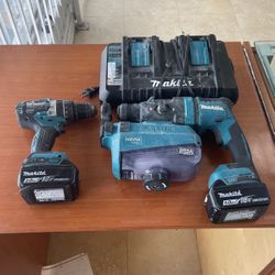 Lakota Drill Set With Dual Charger Xph12 And Xrh12