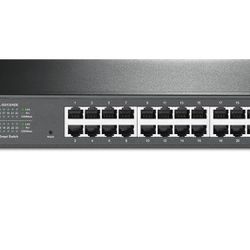 TP-Link 24 Port Gigabit Switch Easy Smart Managed Plug & Play Desktop/Rackmount Sturdy Metal w/ Shielded Ports Support QoS, Vlan, IGMP & LAG (TL-SG102