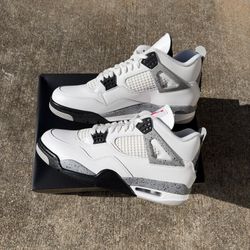 Jordan 4 retro White Cement 