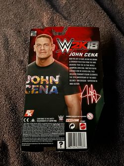 WWE 2K18 John Cena (Nuff) Exclusive Action Figure MOC New