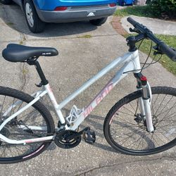 New Hiland Shelley Crossroads Bike Bicycle Medium Frame 700c Tires Disc Brakes - $100 FIRM 