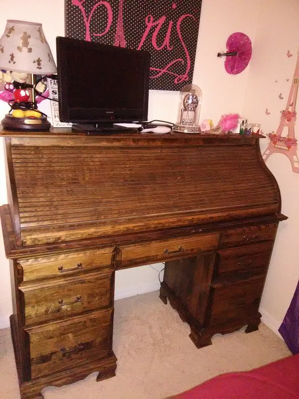Vintage postmaster rolltop desk for Sale in Bradenton, FL OfferUp