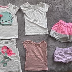 4T Little  Girl-Summer Clothes 