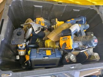 Lot of old Ryobi tools