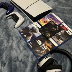 PS5 PlayStation 5 Console ITB Storage with Disc Drive Bundle