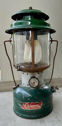 Coleman Vintage White Fuel Lantern