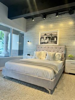 Queen bed frame