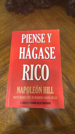 Libro piense y hágase rico