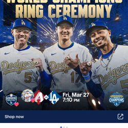 Dodger Ring Ceremony Game