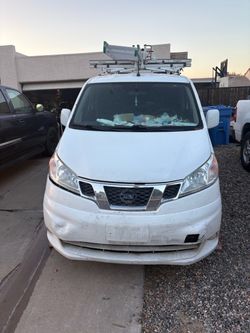 Nissan NV200 Cargo Van with Roof Rack