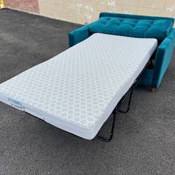 JOYBIRD VELVET TWIN SLEPPER.
