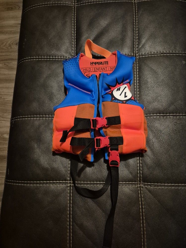 Hyperlite Life Jacket Kids 33-55lbs