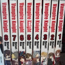 Vampire Knight Books 1-8