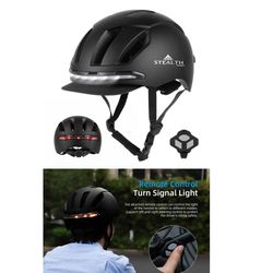 Bike / Scooter Helmet With Remote Lights