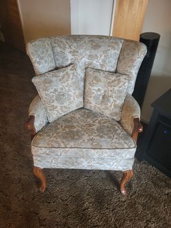 Chair with Pillows