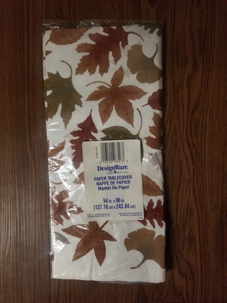 Design Ware Paper Tablecover 