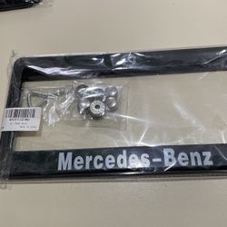 Mercedes License Plate Holder
