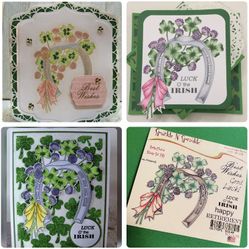 Best Wishes & Good Luck 5pc Stamps