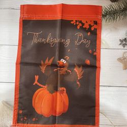 Thanksgiving Garden Flag