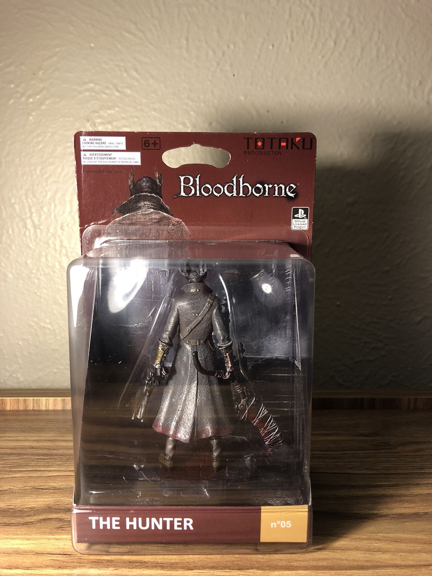 Rare Bloodborne The Hunter TOTAKU Figure *NEW* Chase Variant ( Backwards)