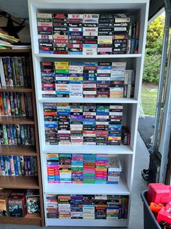 Tons of VHS Tapes for sale! All different genres (no horror)