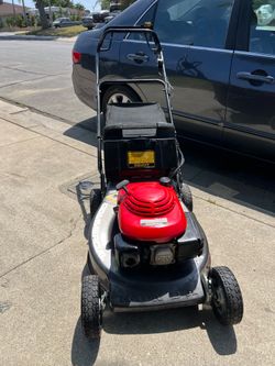 Honda HRC 215 Comercial Lawn Mower With Transmission & Blade Control Runs Perfect I recently did a full complete tuneup