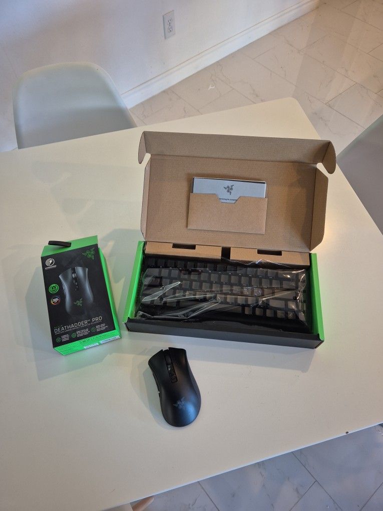 RAZER KEYBOARD AND MOUSE