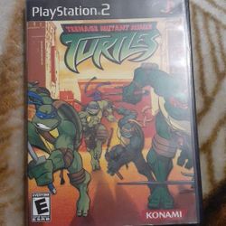 Ninja turtle game like new