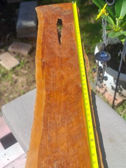 Redwood slab