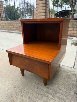 Mid-century style nightstand