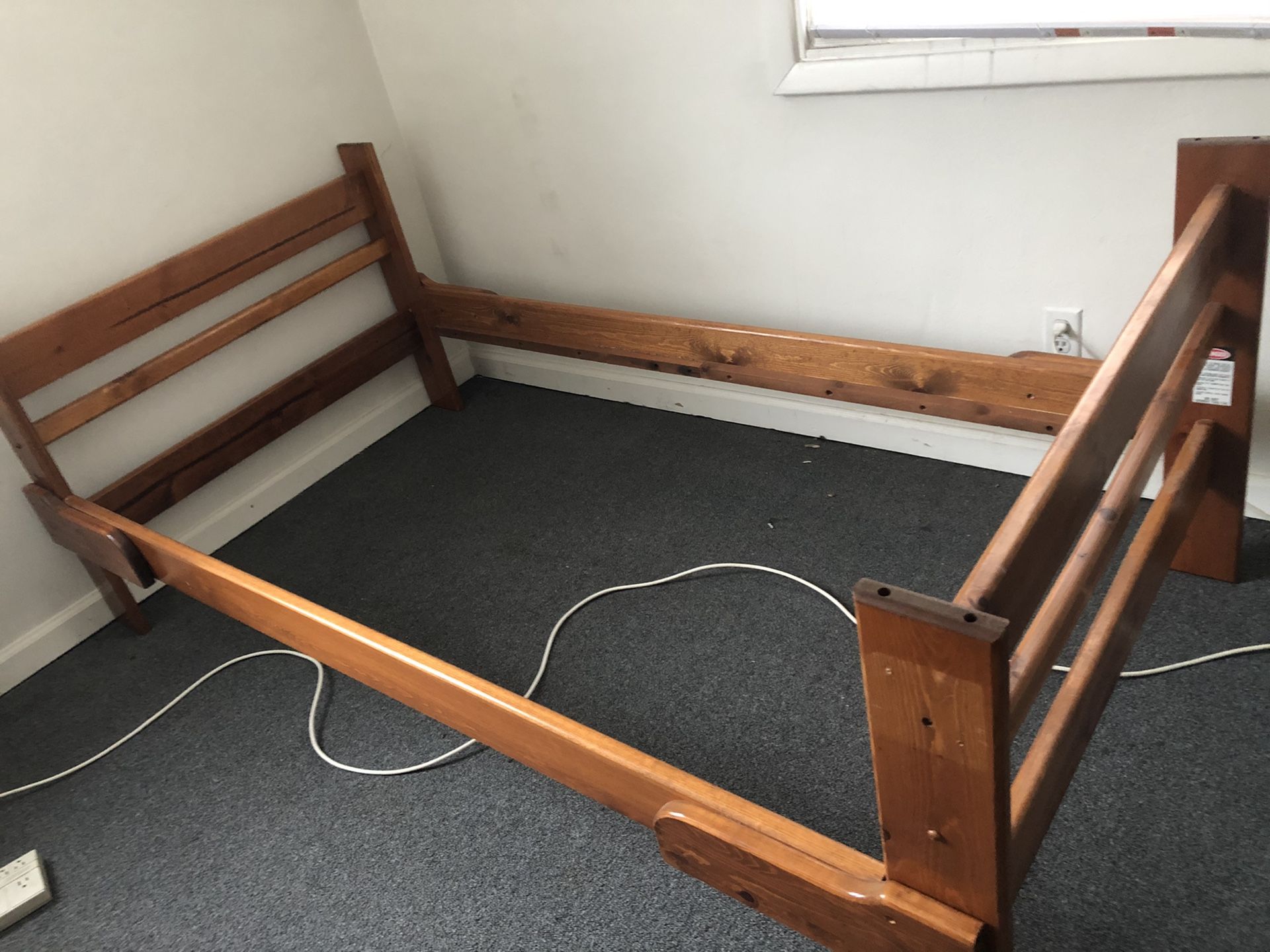 Twin bed frame