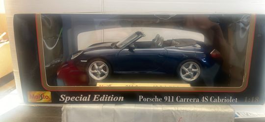 Maisto Porsche 911 Carrera 4S Cabriolet 1:18 Die-Cast