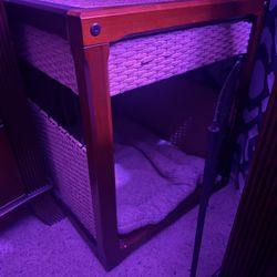Wood Dog Crate