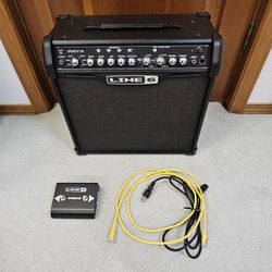 Almost New Line 6 IV 30 Amplifier With Footswitch 