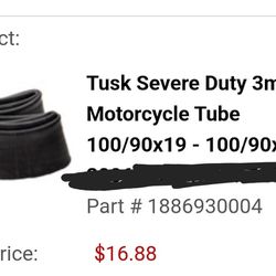 Dirtbike Tube 100/90x19