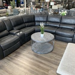 Sectional With 2 Power Recliners