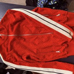 Palm Angels Red Jacket 