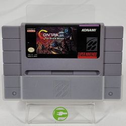 Contra III The Alien Wars (Super Nintendo SNES, 1992)