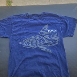 Kauai Hawaii Shark Vintage Surf Tee